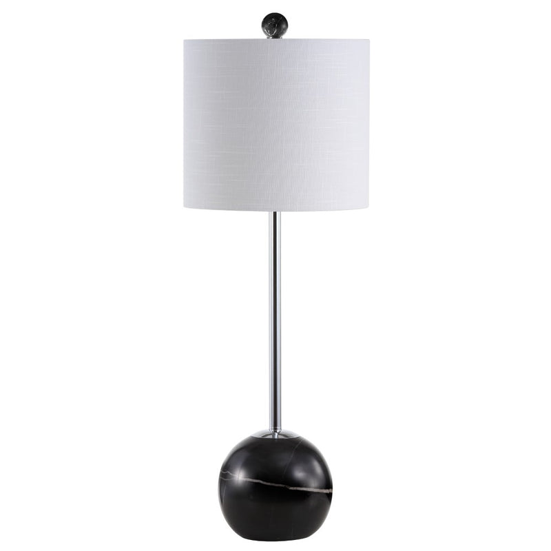 Alexa 31.5" Marble Sphere LED Table Lamp - JONATHAN Y