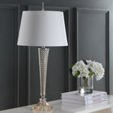 Caterina 32" Glass LED Table Lamp - JONATHAN Y