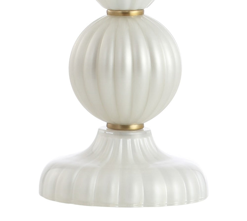 Maddie 28" Glass/Metal LED Table Lamp - JONATHAN Y