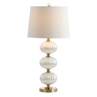 Carter 29.7" Glass LED Table Lamp - JONATHAN Y