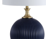 Lucette 26.5" Glass/Crystal LED Table Lamp - JONATHAN Y