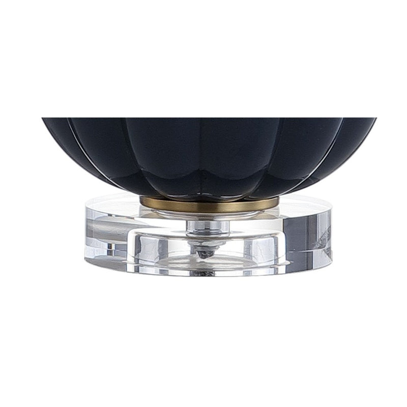 Pearl 17.5" Glass/Crystal LED Table Lamp - JONATHAN Y