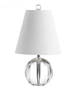 Goddard 16" Crystal Ball/Metal LED Table Lamp - JONATHAN Y