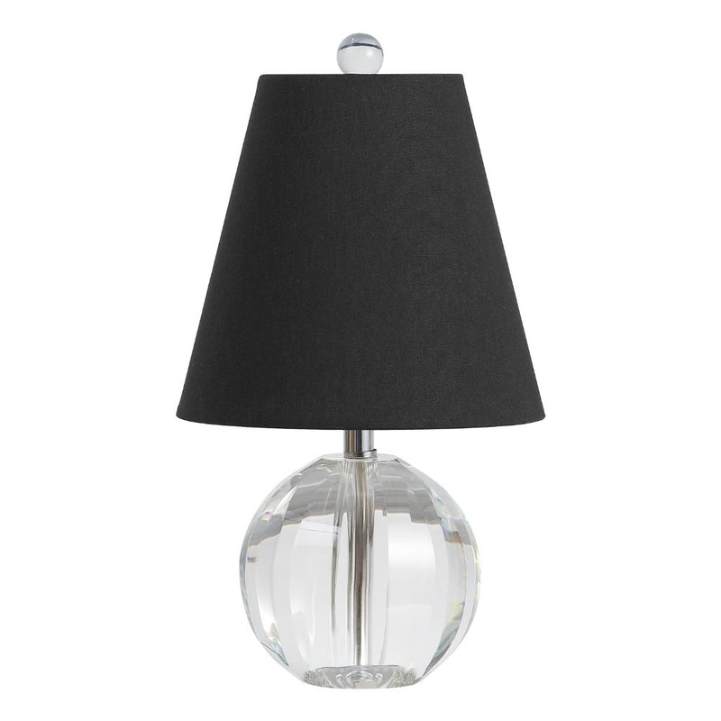 Goddard 16" Crystal Ball/Metal LED Table Lamp - JONATHAN Y