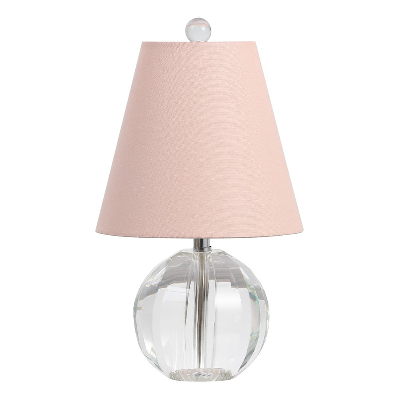 Goddard 16" Crystal Ball/Metal LED Table Lamp - JONATHAN Y