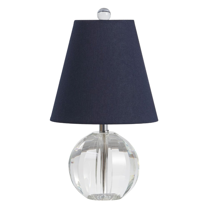Goddard 16" Crystal Ball/Metal LED Table Lamp