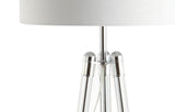Arliss 60" Surveyor's Tripod Metal/Crystal LED Floor Lamp - JONATHAN Y