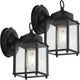 Black/Clear (Set of 2)