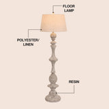 Taylor 67" Resin LED Floor Lamp