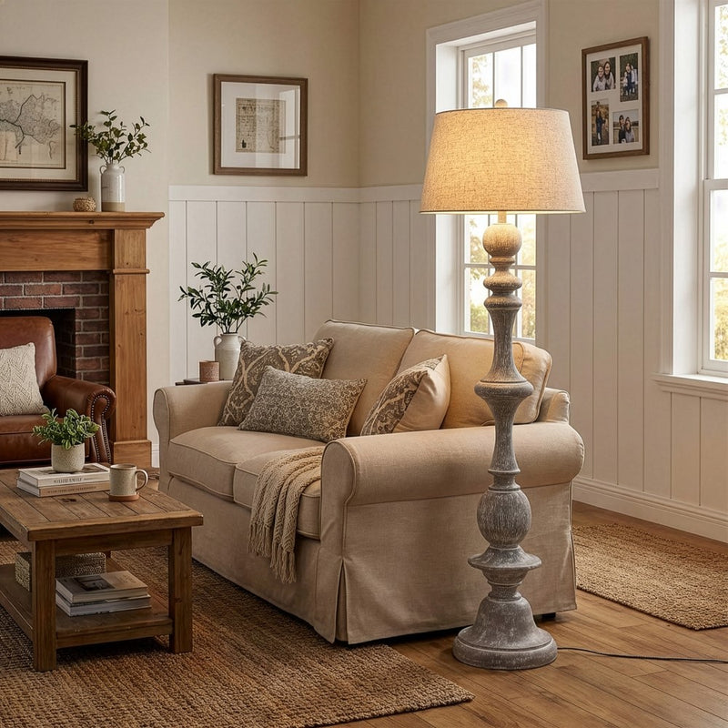 Taylor 67" Resin LED Floor Lamp
