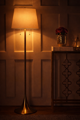 Amelia 63" Metal LED Floor Lamp