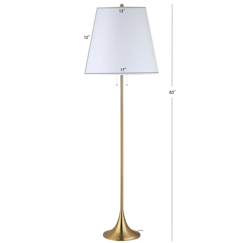 Amelia 63" Metal LED Floor Lamp