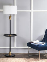 Evans 61" Metal LED End Table Floor Lamp - JONATHAN Y