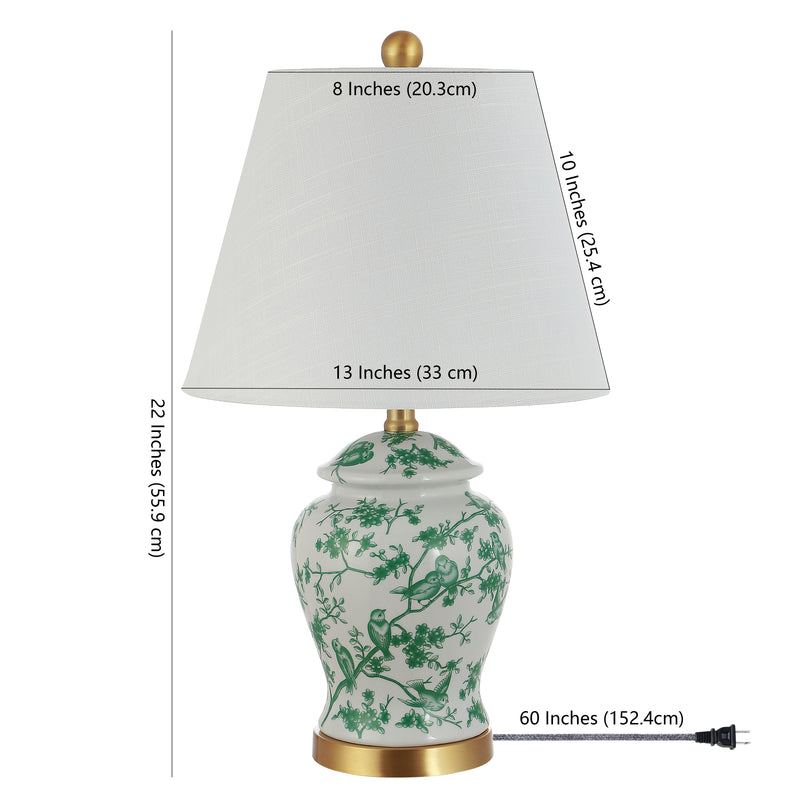Penelope Chinoiserie Table Lamp - JONATHAN Y