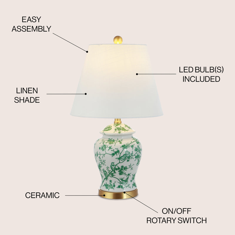 Penelope Chinoiserie Table Lamp