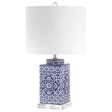 Choi 23" Chinoiserie LED Table Lamp - JONATHAN Y