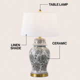 Ellis 29.5" Ceramic LED Table Lamp