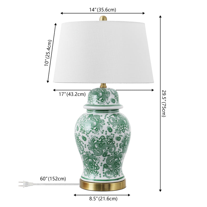 Ellis 29.5" Ceramic LED Table Lamp