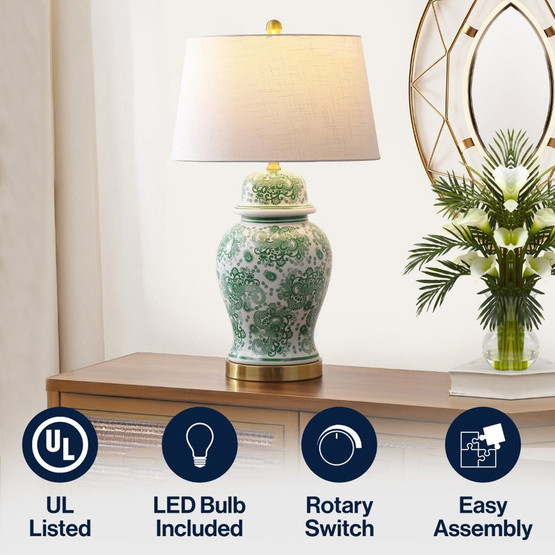 Ellis 29.5" Ceramic LED Table Lamp