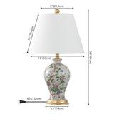 Grace 24" Floral LED Table Lamp - JONATHAN Y