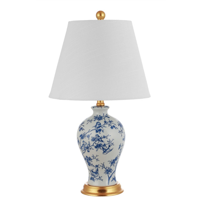 Grace 24" Floral LED Table Lamp - JONATHAN Y