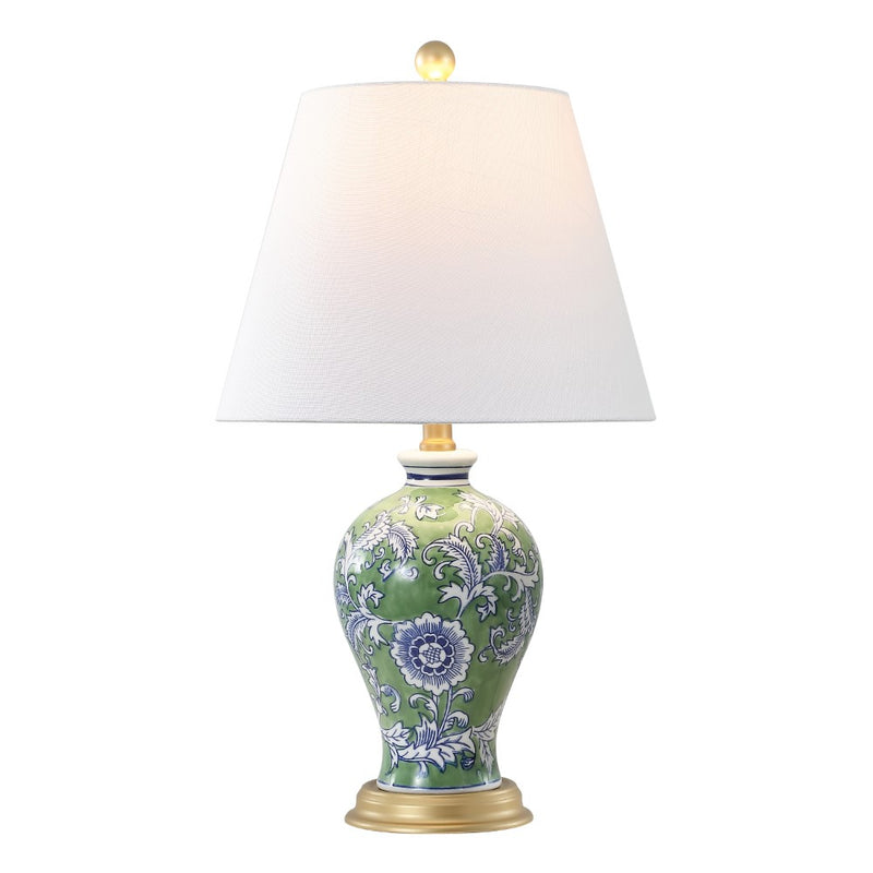 Grace 24" Floral LED Table Lamp - JONATHAN Y