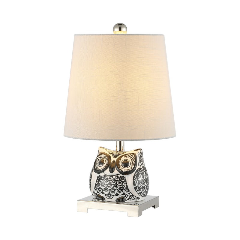 Justina 16" Ceramic Mini LED Table Lamp - JONATHAN Y
