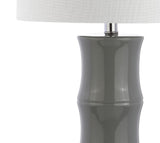 Tiki 26.5" Ceramic LED Table Lamp - JONATHAN Y