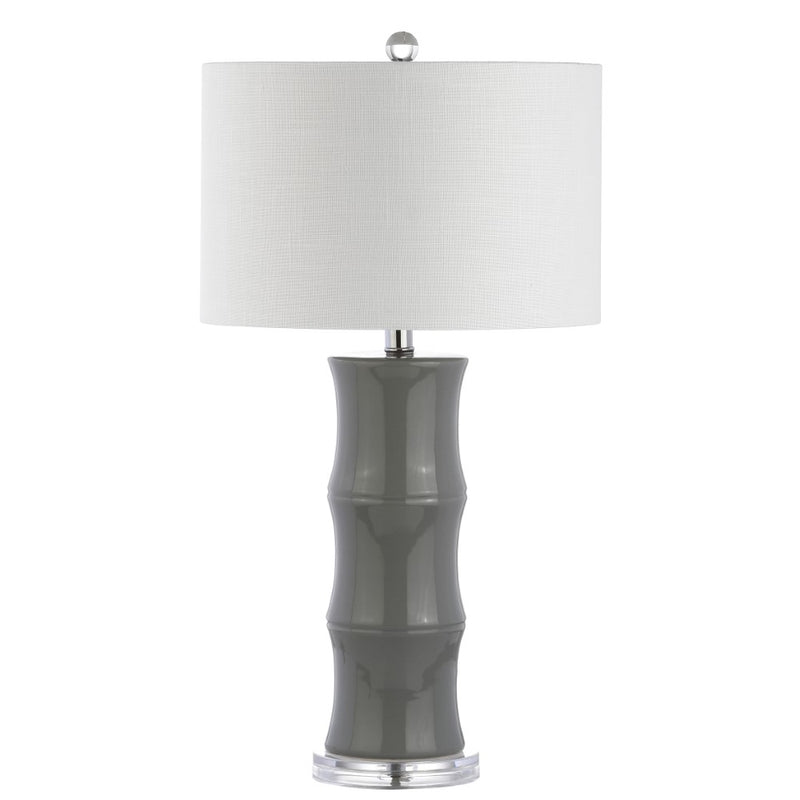 Tiki 26.5" Ceramic LED Table Lamp - JONATHAN Y