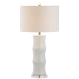 Tiki 26.5" Ceramic LED Table Lamp - JONATHAN Y