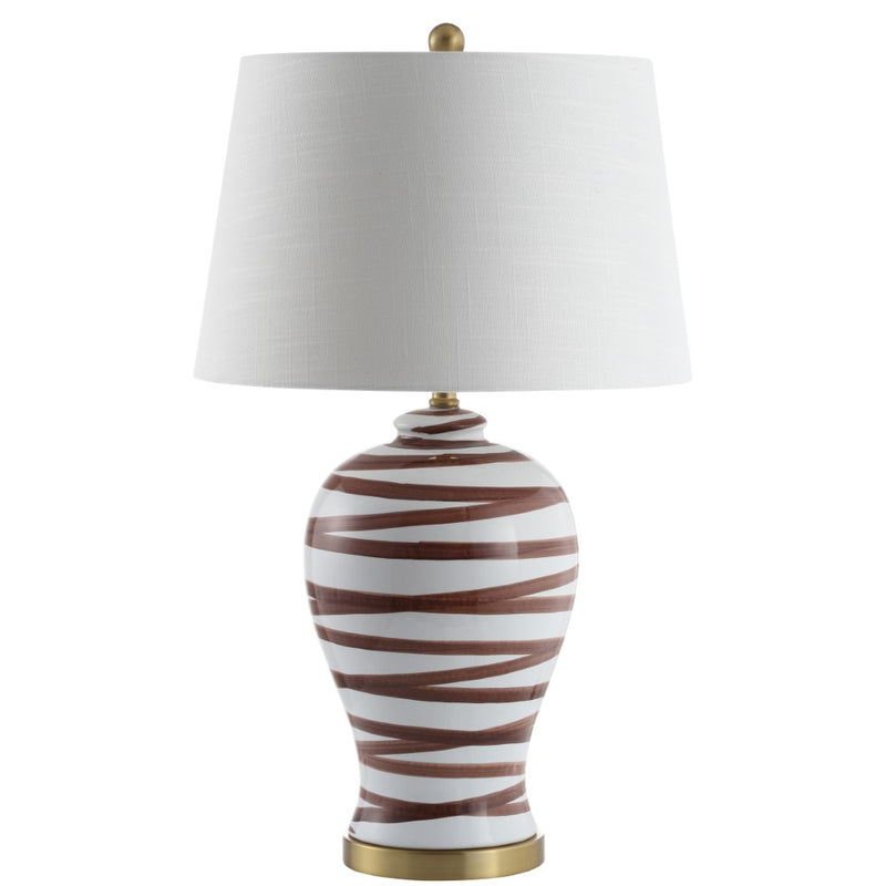 Joelie 29" Ceramic LED Table Lamp - JONATHAN Y