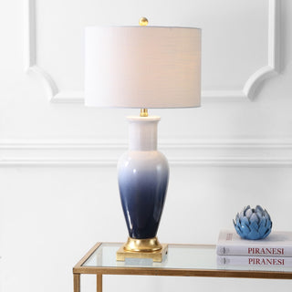 Dip Dye 31.5" Ceramic LED Table Lamp - JONATHAN Y