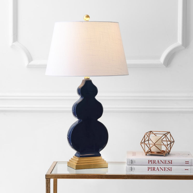 Carter 29" Ceramic/Resin LED Table Lamp - JONATHAN Y
