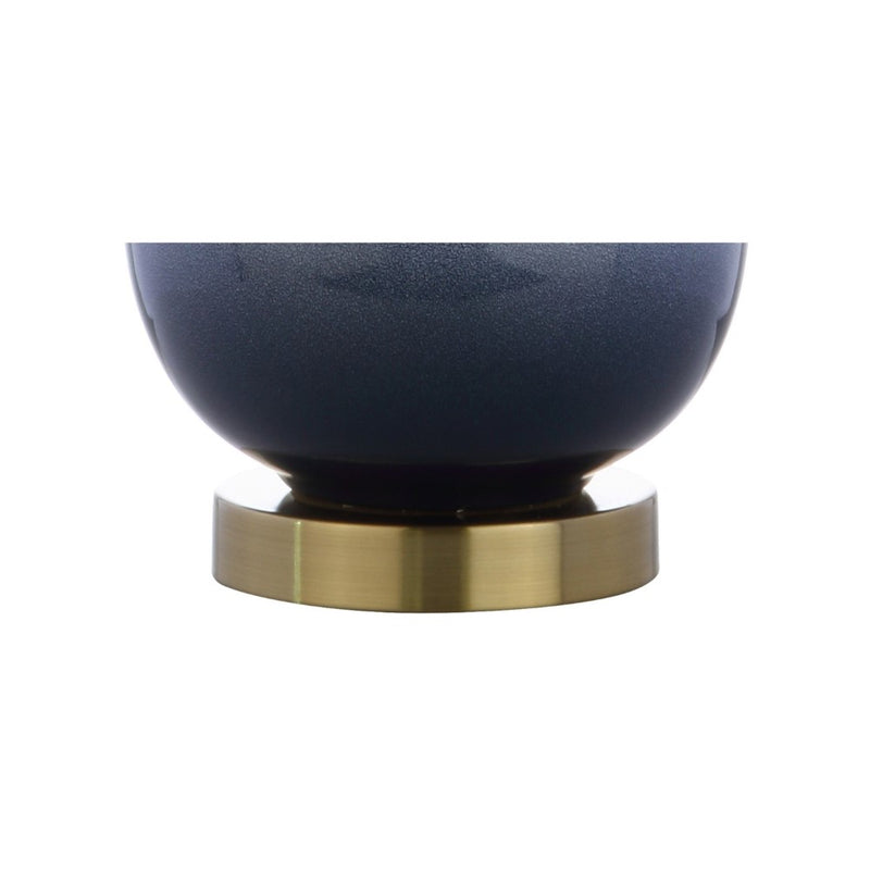 Gradient 25" Ceramic/Brass LED Table Lamp - JONATHAN Y
