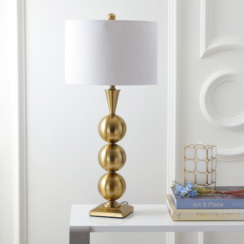 Mackenzie 33" Metal LED Table Lamp - JONATHAN Y