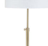 June 65" Adjustable Metal/Marble LED Floor Lamp