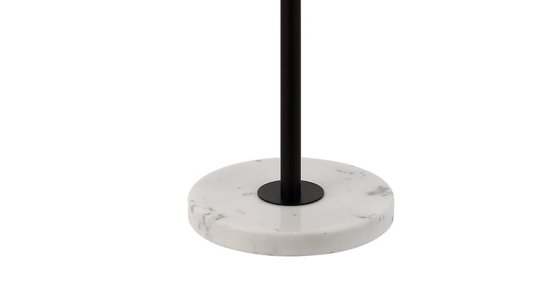 June 65" Adjustable Metal/Marble LED Floor Lamp