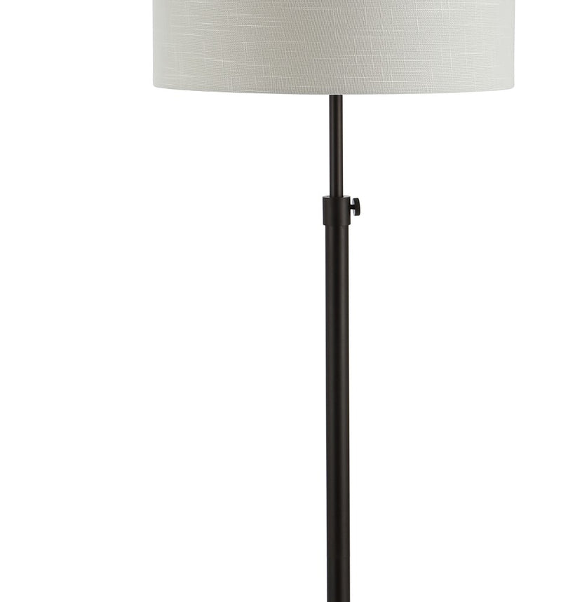 June 65" Adjustable Metal/Marble LED Floor Lamp