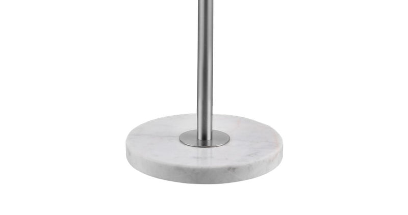 June 65" Adjustable Metal/Marble LED Floor Lamp