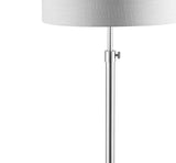 June 65" Adjustable Metal/Marble LED Floor Lamp