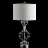 Honore 28" Metal Wire Frame LED Table Lamp - JONATHAN Y