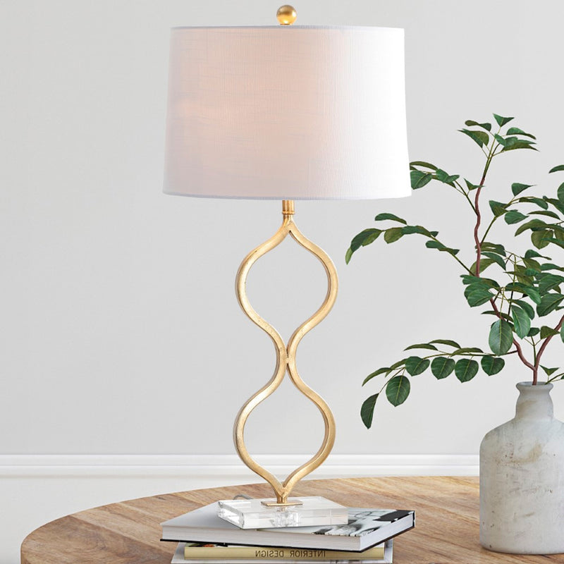 Levi 31.5" Metal/Crystal LED Table Lamp - JONATHAN Y