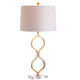 Levi 31.5" Metal/Crystal LED Table Lamp - JONATHAN Y