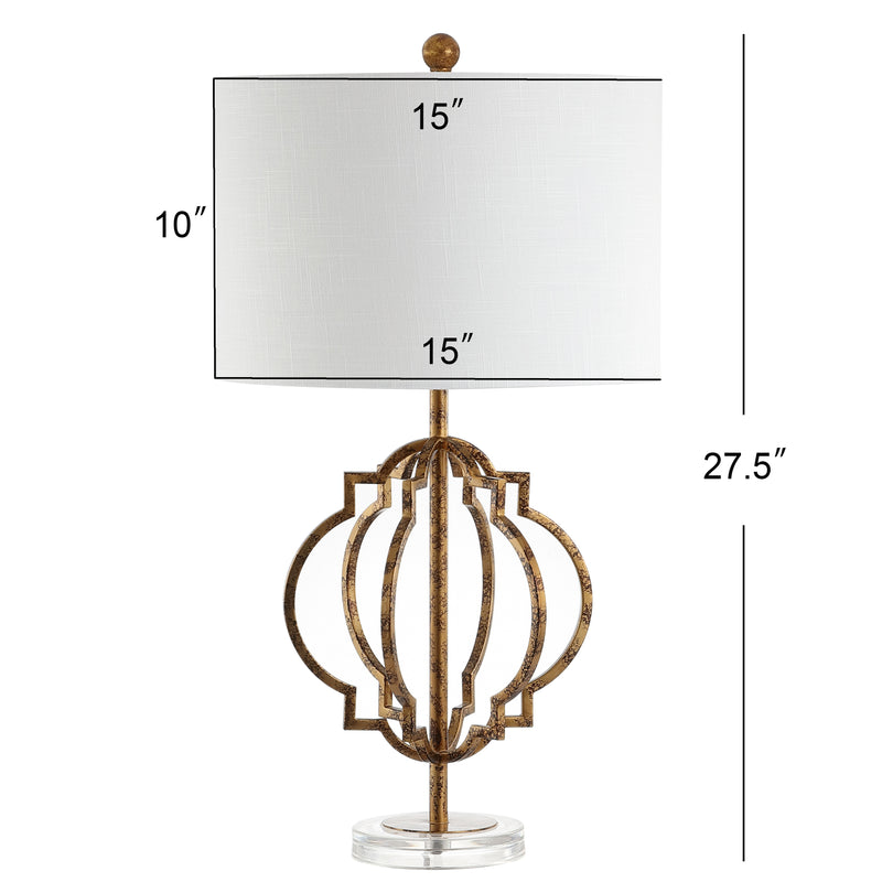 Celia 27.5" Metal LED Table Lamp - JONATHAN Y