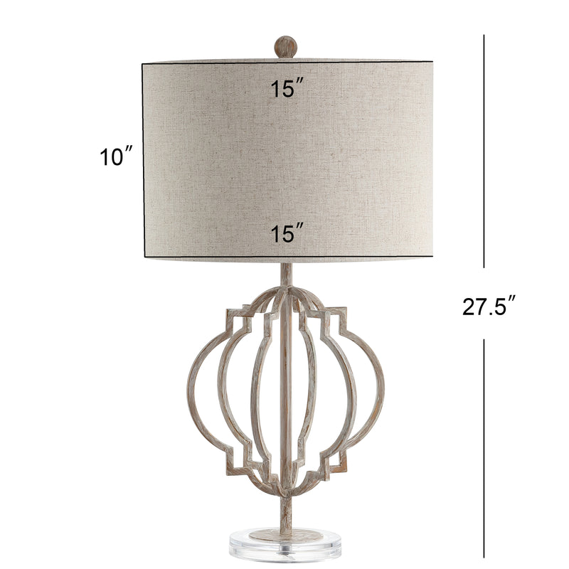 Celia 27.5" Metal LED Table Lamp - JONATHAN Y