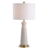 Hartley 29" Ceramic Column LED Table Lamp - JONATHAN Y