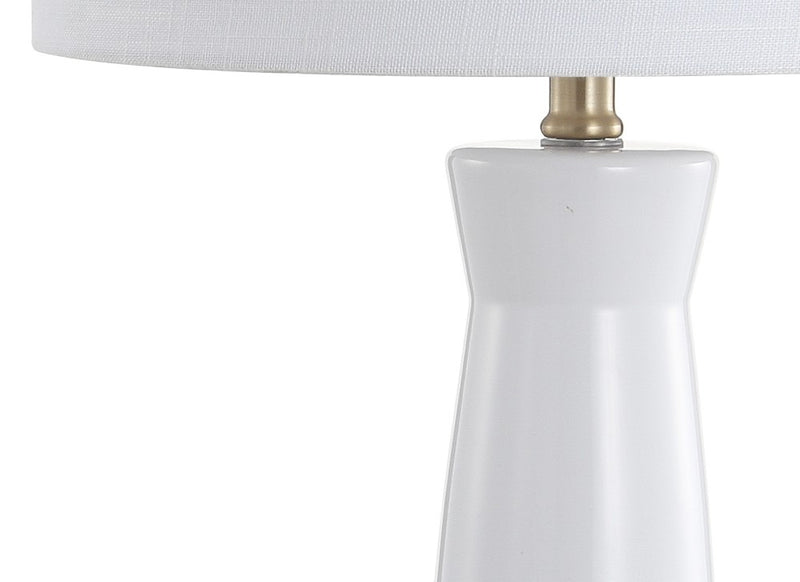 Hartley 29" Ceramic Column LED Table Lamp - JONATHAN Y