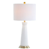 Hartley 29" Ceramic Column LED Table Lamp - JONATHAN Y