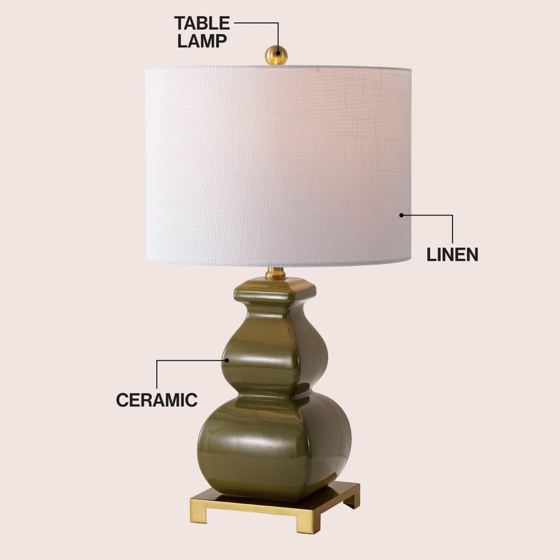 Vienna 25.5" Ceramic LED Table Lamp
