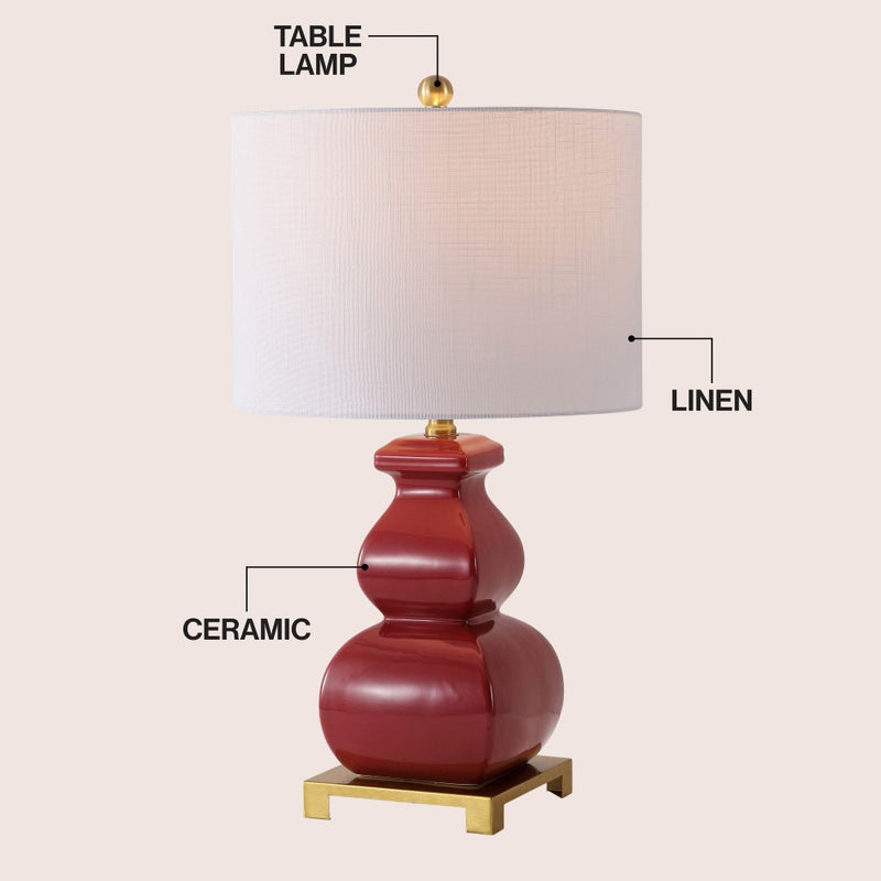 Vienna 25.5" Ceramic LED Table Lamp